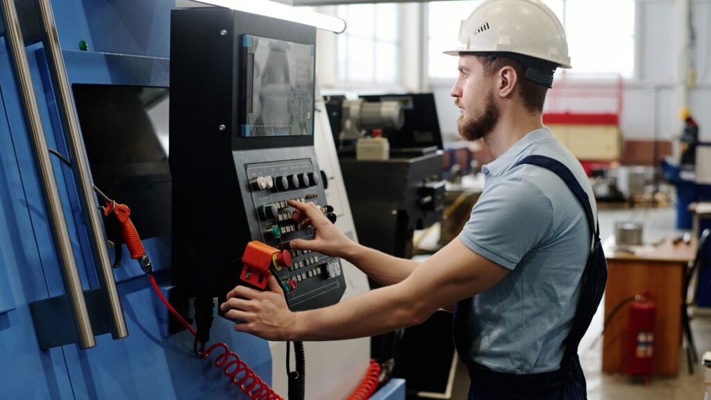 Obsługa maszyny cnc