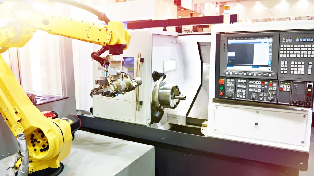 Robotyzacja tokarki CNC